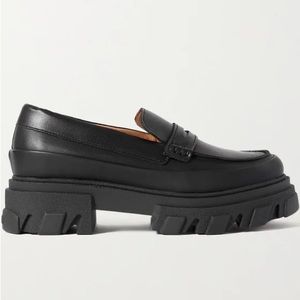 Ganni loafer chunky lugged sole size 9